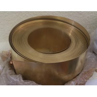 Фольга латунная 4,4x200 мм (4400 мкм) Л90 ГОСТ 2208-2007