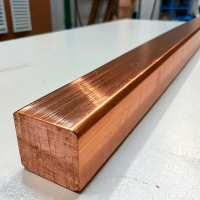 Квадрат медный 50 мм М1ф ГОСТ 1535-2016