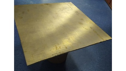 лист бронзовый 0,15x1500x3000 мм БрА5 купить в Барнауле