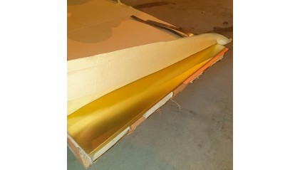 лист латунный ГПРХХ 10x1000x2000 мм Л68 купить в Барнауле