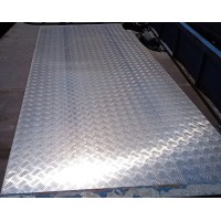 Лист алюминиевый рифленый квинтет 2x1500x3000 мм АМг2 ГОСТ 21631-2023