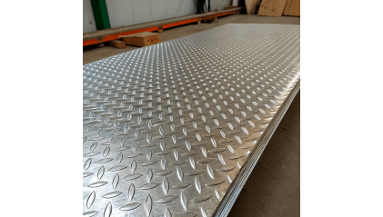 лист алюминиевый рифленый чечевица 1,5 мм АМг2Н2 купить в Барнауле