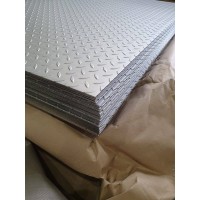 Лист нержавеющий рифленый чечевица 1x1250x2500 мм 20Х23Н18 ГОСТ 8568-77