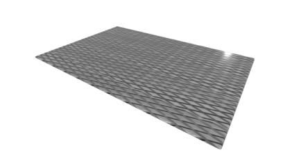 лист нержавеющий рифленый ромб 4 мм AISI 430 купить в Барнауле