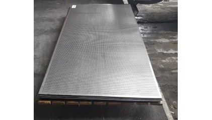 лист перфорированный нержавеющий 0,1 мм Qg 5-8 AISI 316L купить в Барнауле