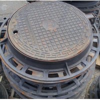 Люк чугунный ГТС легкий круглый Л 750x45 мм СЧ10 ГОСТ 8591-76