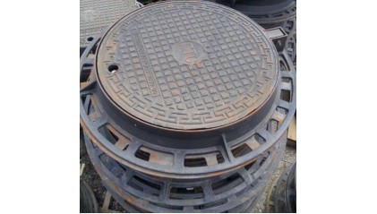 люк чугунный ГТС легкий круглый Т 750x45 мм СЧ10 купить в Барнауле