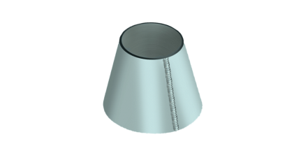 обечайку оцинкованную коническую 2820x1920x20 мм 10Г2 купить в Барнауле