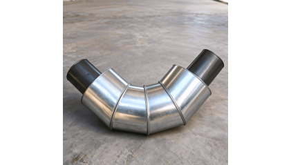 отвод оцинкованный в ППУ изоляции 45° 273х9 мм купить в Барнауле