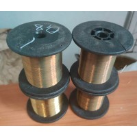 Проволока латунная сварочная с газом 0,1 мм ЛО60-1 ГОСТ 16130-90