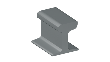 рельсы УР65 стальные усовиковые 11 м Э76Т купить в Барнауле