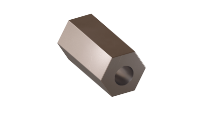 шестигранник буровой пустотелый 25x7,2 мм 55С2 купить в Барнауле