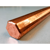 Шестигранник медный ДШГПП 60 мм М2 ГОСТ 1535-2006