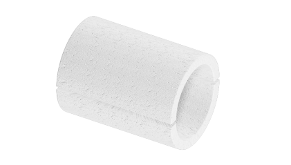 Скорлупа ППС для трубы 108x50 мм ППС15 фото скорлупу ППС для трубы 108x50 мм ППС15 купить в Барнауле