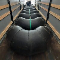 Скорлупа ППУ-ПЭ для отвода 90° 89x180 мм ГОСТ 30732-2020