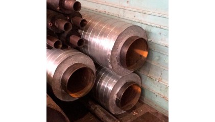 скорлупу ППУ-ОЦ 219x50 мм для труб купить в Барнауле