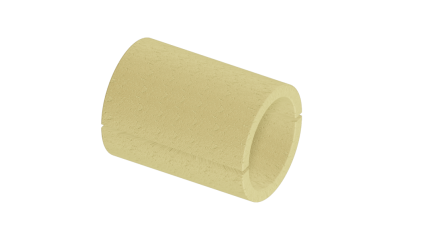 скорлупу ППУ без покрытия 630x40 мм для труб купить в Барнауле