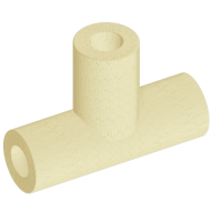 Тройник теплоизоляционный минераловатный 1220x38 мм ГОСТ 30732-2020