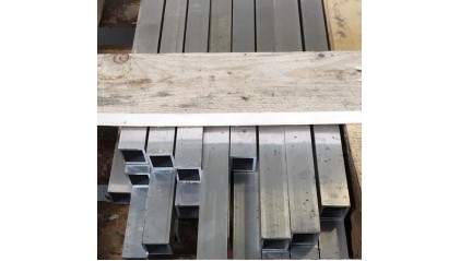 трубу алюминиевую профильную квадратную 20x20 2 мм АМг1 купить в Барнауле