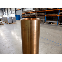 Труба бронзовая литая 85x10 мм БрОЦС4-4-4 ГОСТ 24301-93