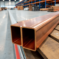 Труба медная профильная прямоугольная ДПРНТ 110x30x3,5 мм М3р ТУ 48-21-295-82