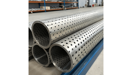 трубу нержавеющую перфорированную бесшовную 102x10 мм AISI 409 купить в Барнауле
