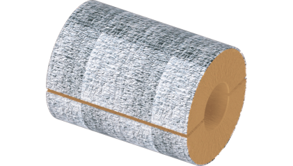 цилиндр теплоизоляционный базальтовый 630x50x500 мм Г1 Ц 100 купить в Барнауле