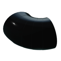 ВУС изоляция для отвода 90° двухслойная 377x2,2 мм ГОСТ 9.602-2006