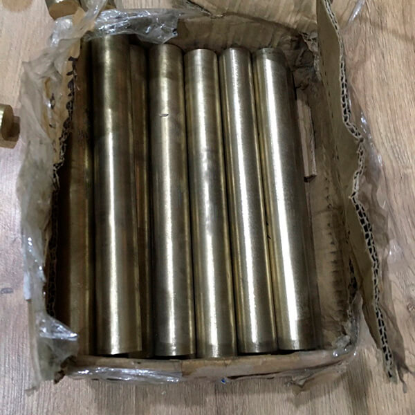 Круг бронзовый 110 мм БрАЖ9-4 ГОСТ 1628-2019 фото