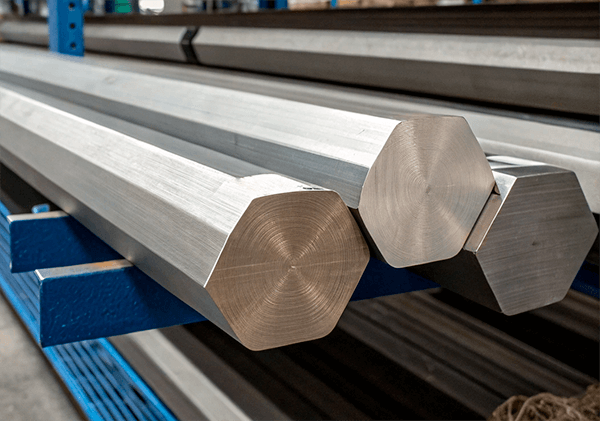 Шестигранник титановый 22 мм ВТ6 ГОСТ 8560-78 фото